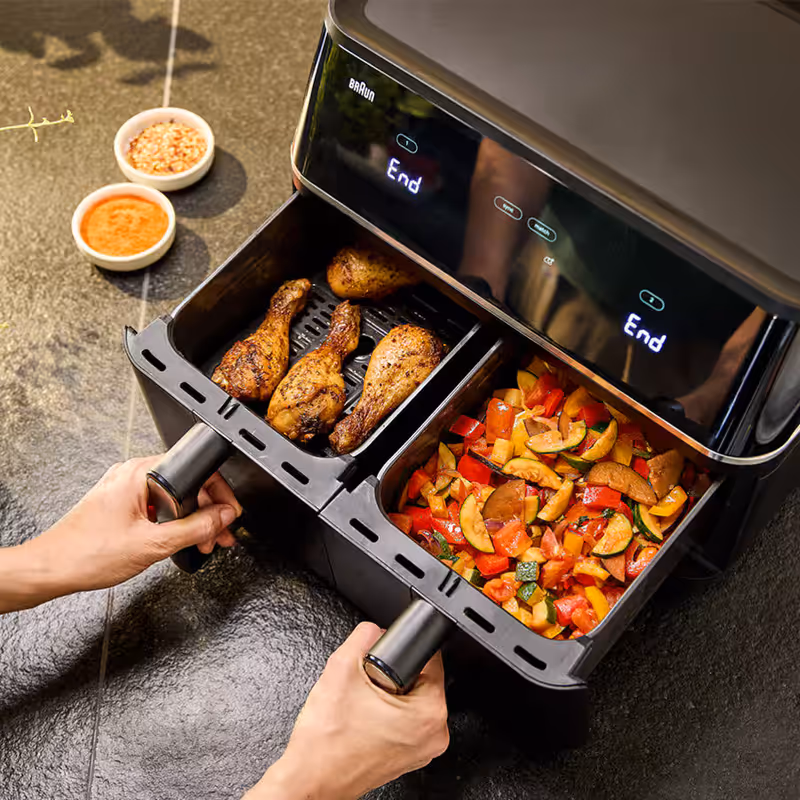 Friggitrice ad Aria TwinCook 5 TD 5030I nero