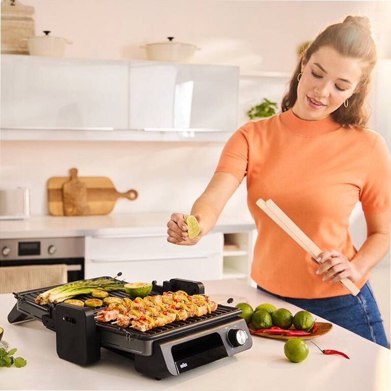 Griglia a contatto MultiGrill 5 CG 5033 Nero/Acciaio inox