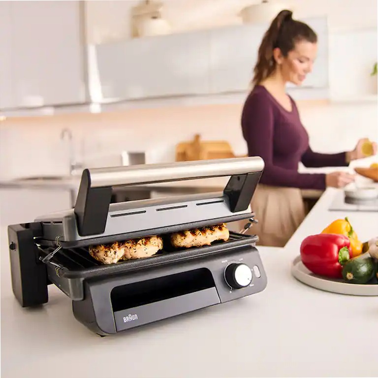 Griglia a contatto MultiGrill 5 CG 5033 Nero/Acciaio inox