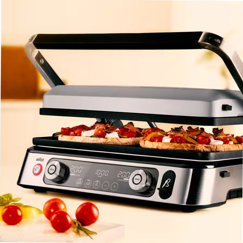 Griglia a contatto MultiGrill 9 Pro CG 9160 Nero/Acciaio inox