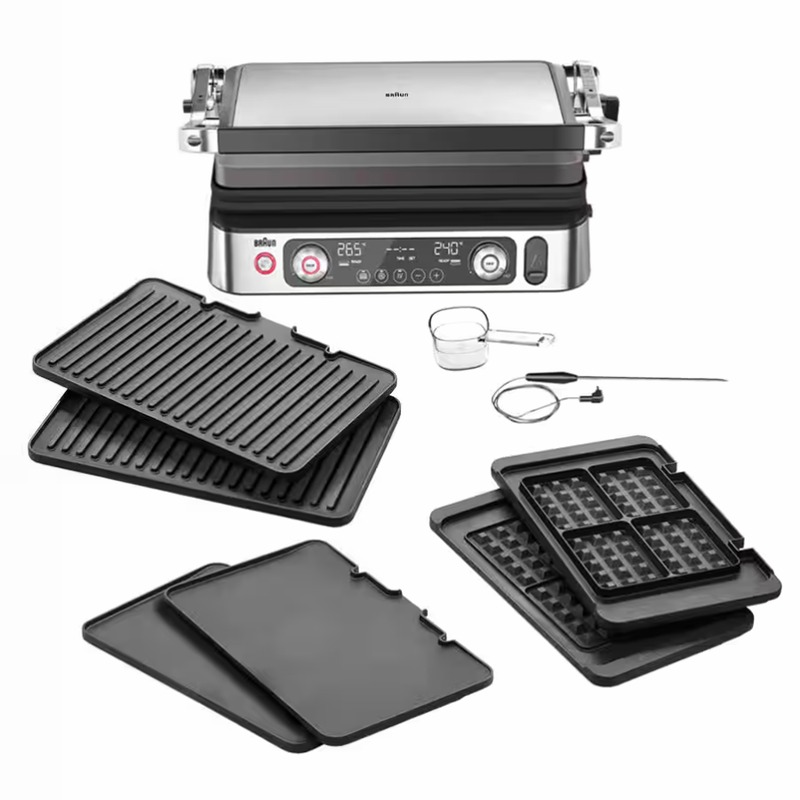 Griglia a contatto MultiGrill 9 Pro CG 9167 Nero/Acciaio inox