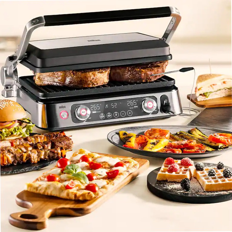 Griglia a contatto MultiGrill 9 Pro CG 9167 Nero/Acciaio inox