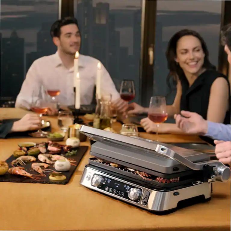 Griglia a contatto MultiGrill 9 Pro CG 9167 Nero/Acciaio inox