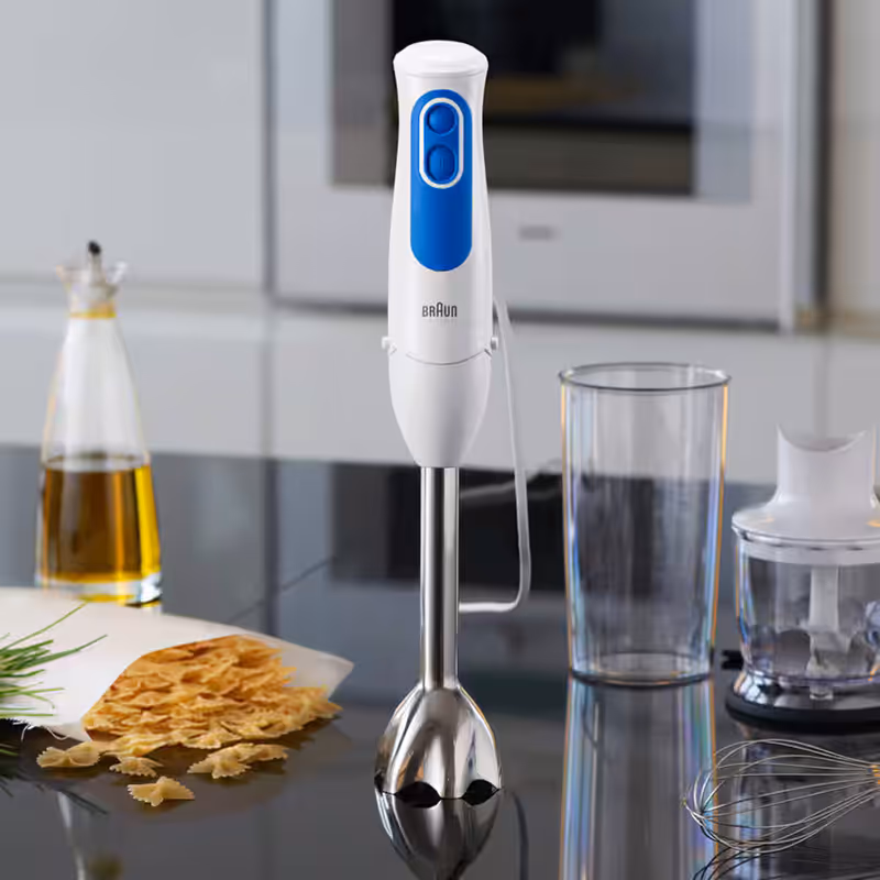 MultiQuick 3 Hand Blender MQ 3035 - Frullatore professionale Bianco