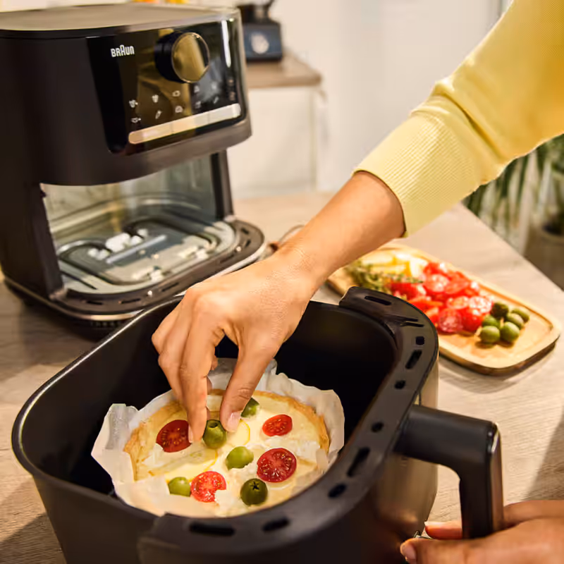 Friggitrice ad Aria MultiFry 5 2 in 1 HF 5054I Nero