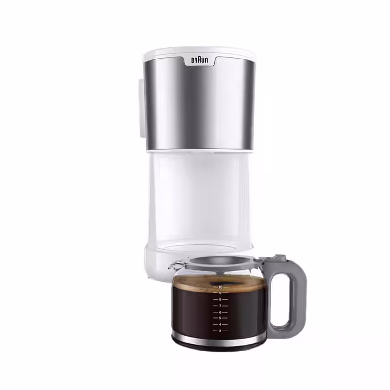 Macchina da caffè PurShine KF1500 Bianco Acciaio