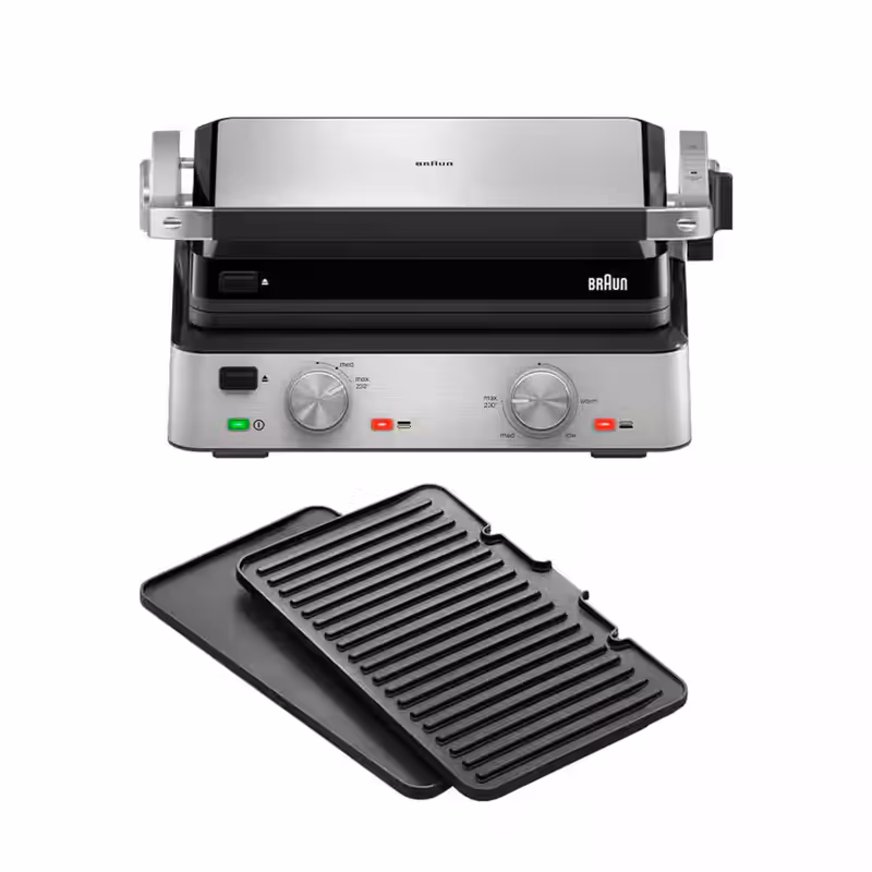 Griglia MultiGrill 7 CG 7020 Nero/Acciaio inox