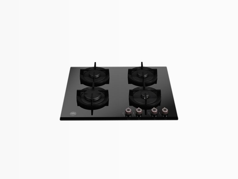 Piano Cottura Gas 60 cm in Vetro