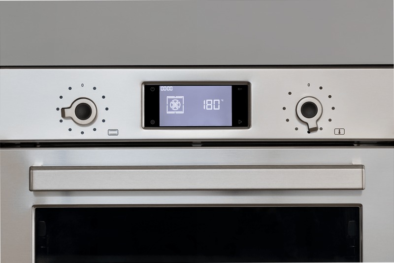 Forno da incasso 60cm elettrico pirolitico 76 A Blu