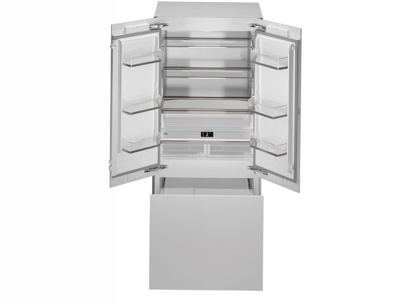 Frigorifero French Door 90cm con Ice Maker & Dispensatore Ghiaccio E 389lt