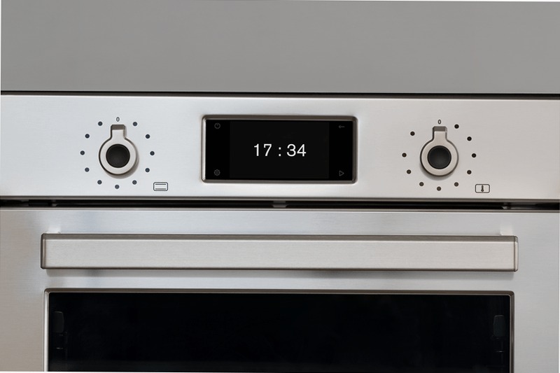 Forno da incasso 60cm elettrico pirolitico 76 A Grigio