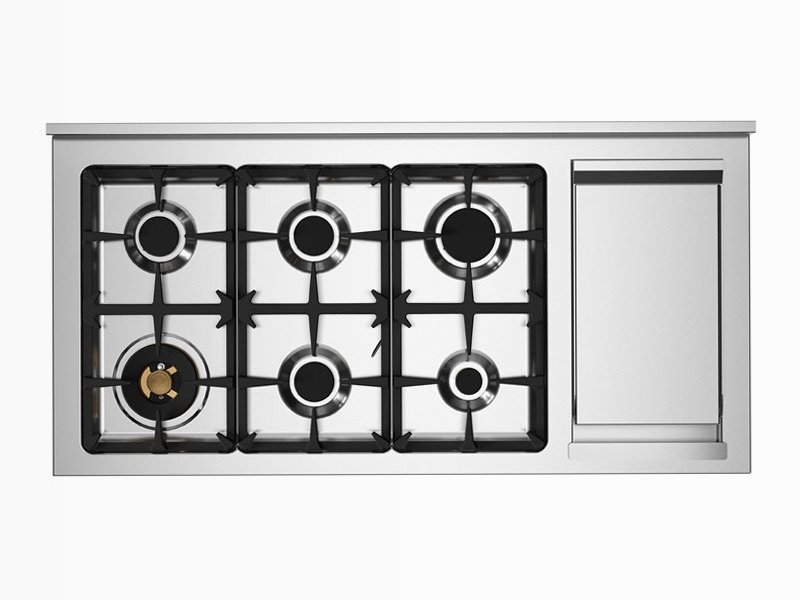 Forni Elettrici Gemelli con 120 cm 6 Bruciatori