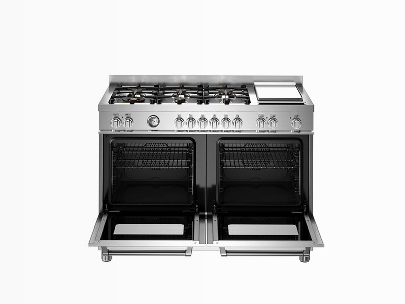Forni Elettrici Gemelli con 120 cm 6 Bruciatori