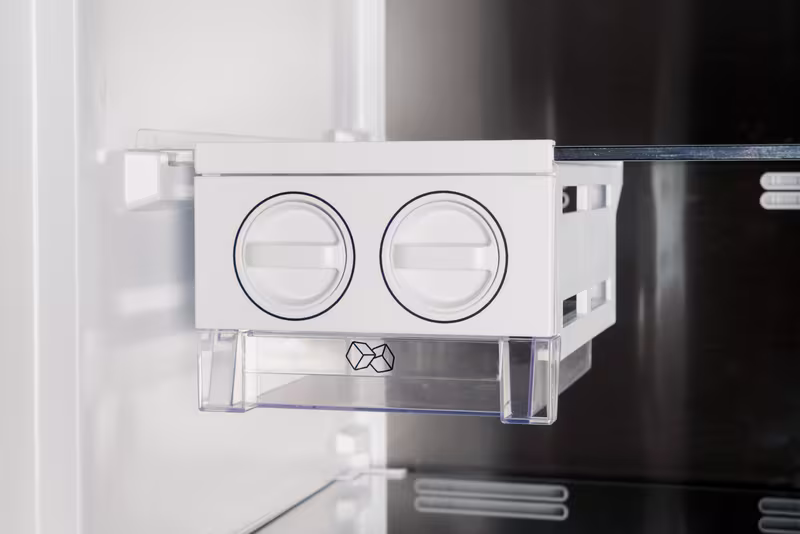 Colonna Freezer 60 cm H186 Acciaio Inossidabile E Libera