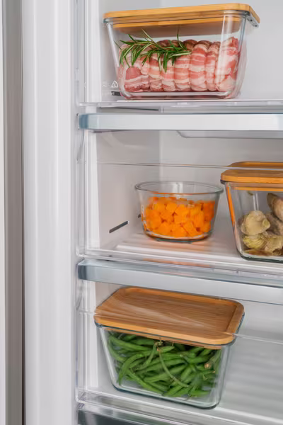 Colonna Freezer 60 cm H186 Acciaio Inossidabile E Libera