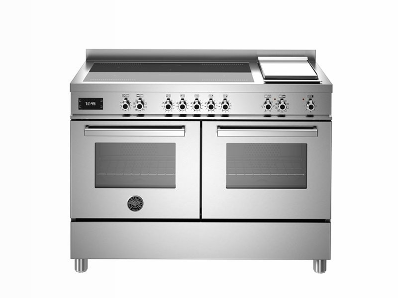 Cucina a induzione 120 cm con forno elettrico doppio