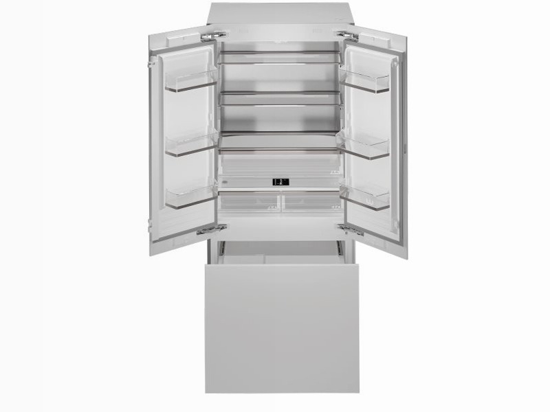Frigorifero French Door 90cm con Ice Maker & Dispensatore Acqua Ghiaccio E 389lt
