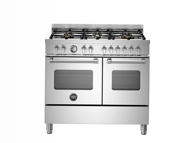 Forno Elettrico Doppio con 6 Bruciatori