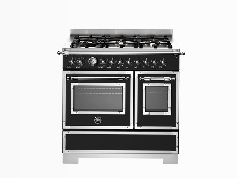 Forno Elettrico Doppio con 90 cm 6 Bruciatori
