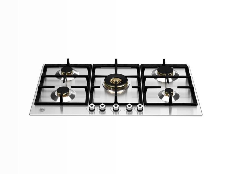 Piano Gas 90 cm con Dual Wok Centrale