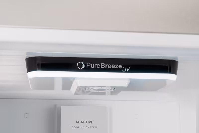 Frigorifero Combinato 70 cm Acciaio Inossidabile E 344lt Libera