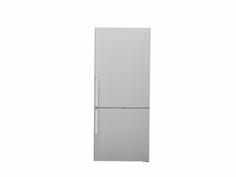 Frigorifero Combinato 76 cm Acciaio Inossidabile E 402lt Libera