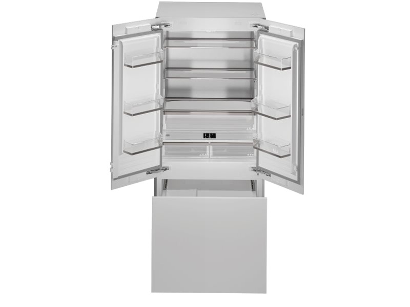 Frigorifero French Door 90cm con Ice Maker & Dispensatore Ghiaccio E 389lt