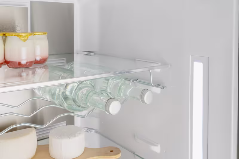 Frigorifero Combinato 60 cm Acciaio Inox E 230lt Libera
