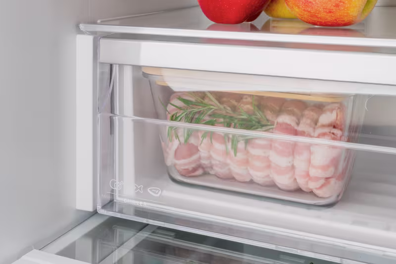 Frigorifero Combinato 60 cm Acciaio Inox E 230lt Libera
