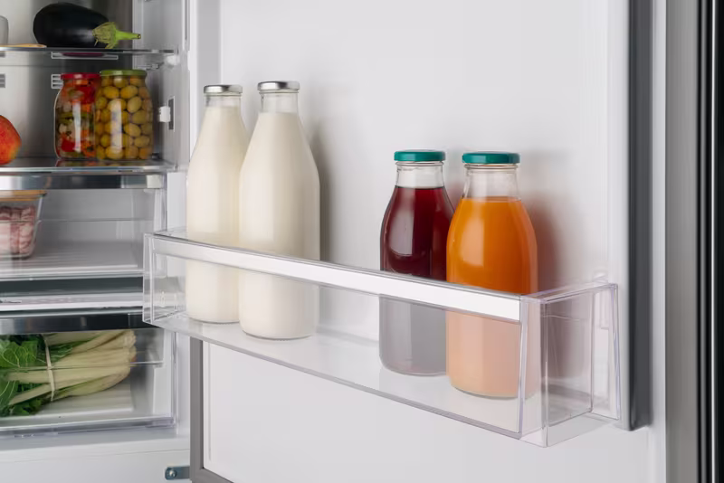 Frigorifero Combinato 60 cm Acciaio Inox E 230lt Libera