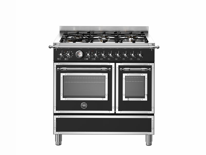 Forno Elettrico Doppio con 6 Bruciatori