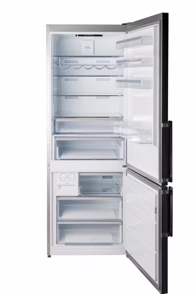 Frigorifero Combinato 70 cm Acciaio Inossidabile E 344lt Libera