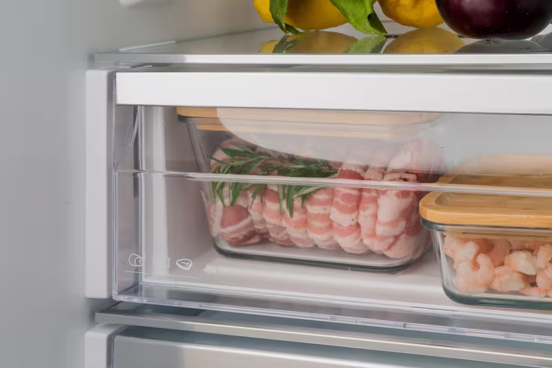 Frigorifero Colonna 60 cm H186 Bertazzoni Acciaio E Libera