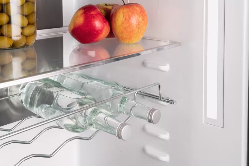 Frigorifero Colonna 60 cm H186 Bertazzoni Acciaio E Libera