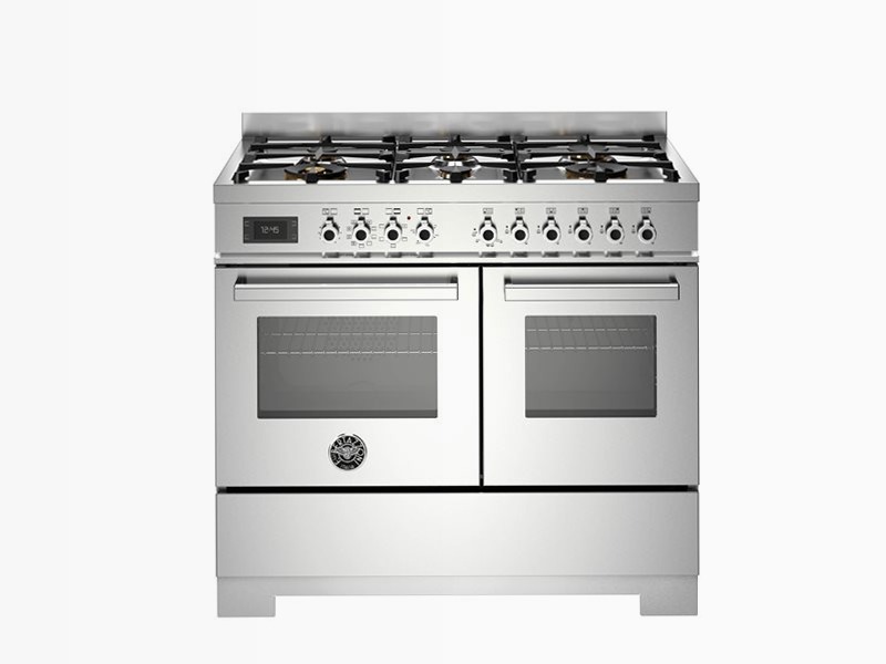 Forno Elettrico Doppio con 6 Bruciatori