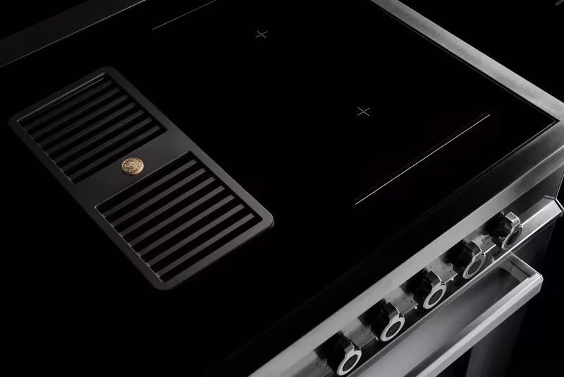 Cucina Air-Tec 90 cm con Induzione e Forno Elettronico