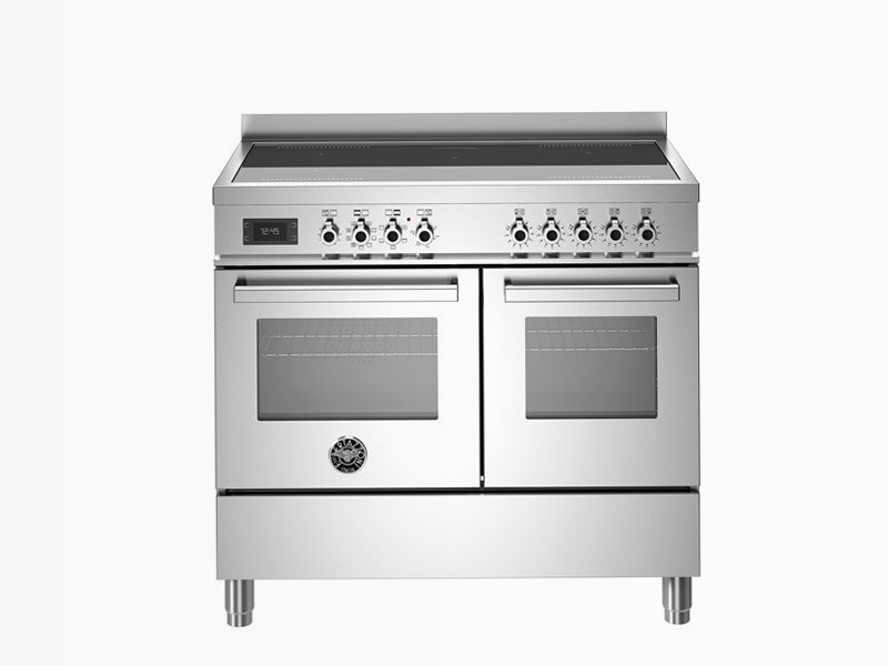 Cucina da 100 cm con forno elettrico doppio