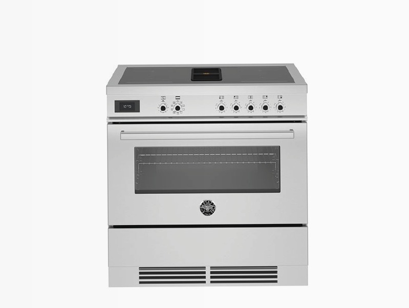 Cucina Air-Tec 90 cm con Induzione e Cappa Integrata