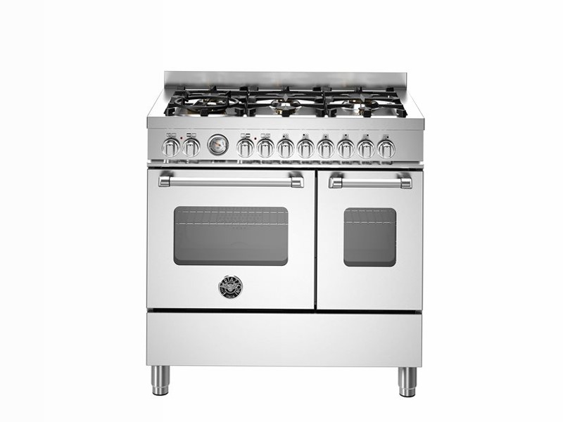 Forno Elettrico Doppio 90 cm con 6 Bruciatori
