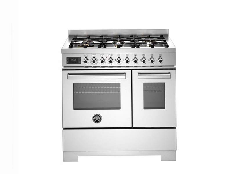 Forno Elettrico Doppio con 90 cm 6 Bruciatori
