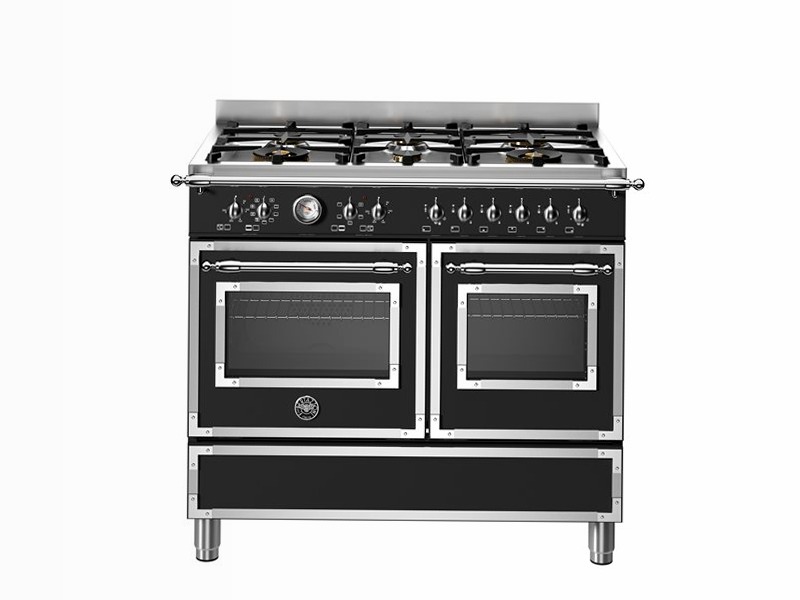 Forno Elettrico Doppio con 6 Bruciatori