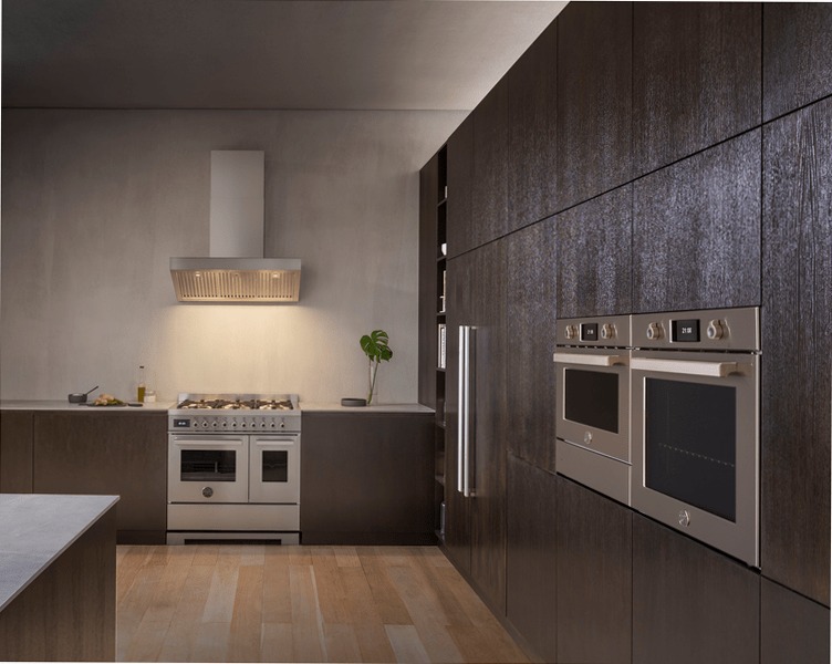 Forno da incasso 60cm elettrico pirolitico con Total Steam A Grigio