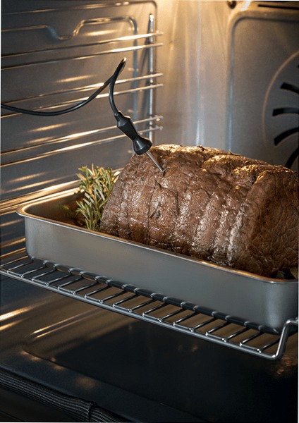 Forno da incasso 60cm elettrico pirolitico con Total Steam A Grigio