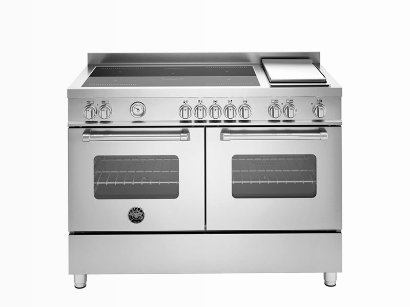 Cucina da 120 cm con forno doppio e piano a induzione