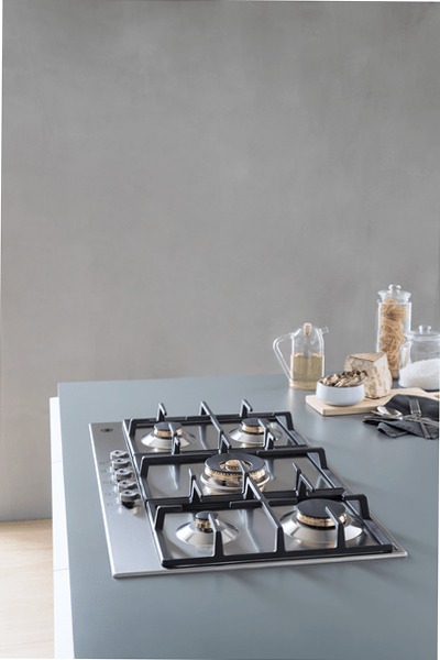 75 cm Piano Cottura Gas Professional Acciaio 5