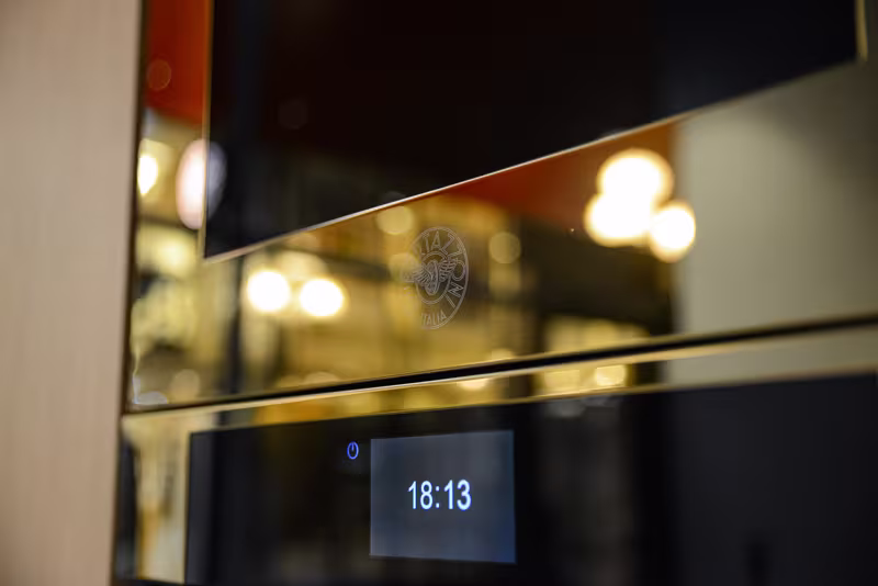 Forno da incasso 60 cm elettrico pirolitico 11 funzioni A Blu