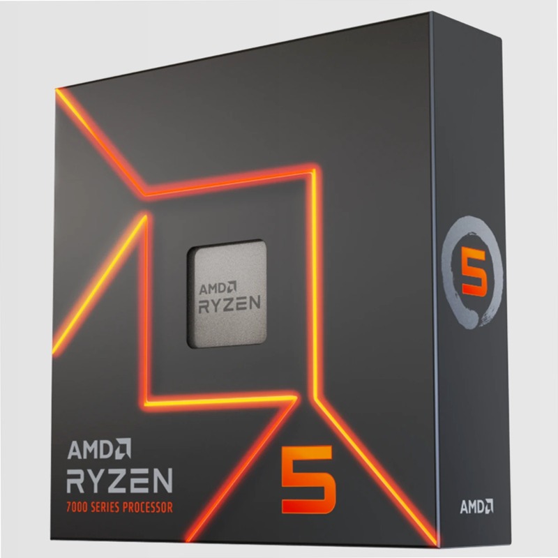 AMD RyzenTM 5 7600X - Processore Potente per PC 6 12 5.3ghz Si