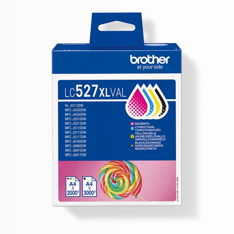 Cartucce d'inchiostro Brother LC527XLVAL