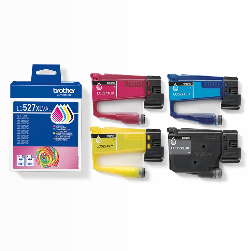 Cartucce d'inchiostro Brother LC527XLVAL