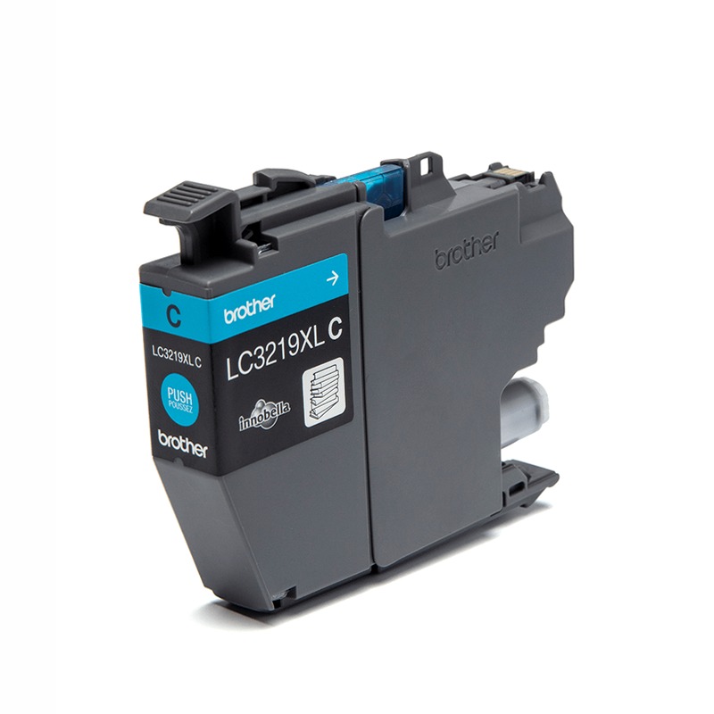 Cartuccia d’inchiostro ciano per Brother LC3219XLC